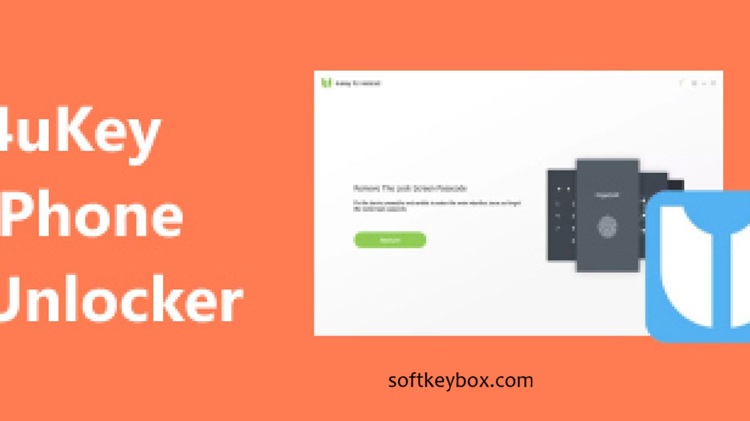 4uKey iPhone Unlocker interface displaying iPhone unlocking options

