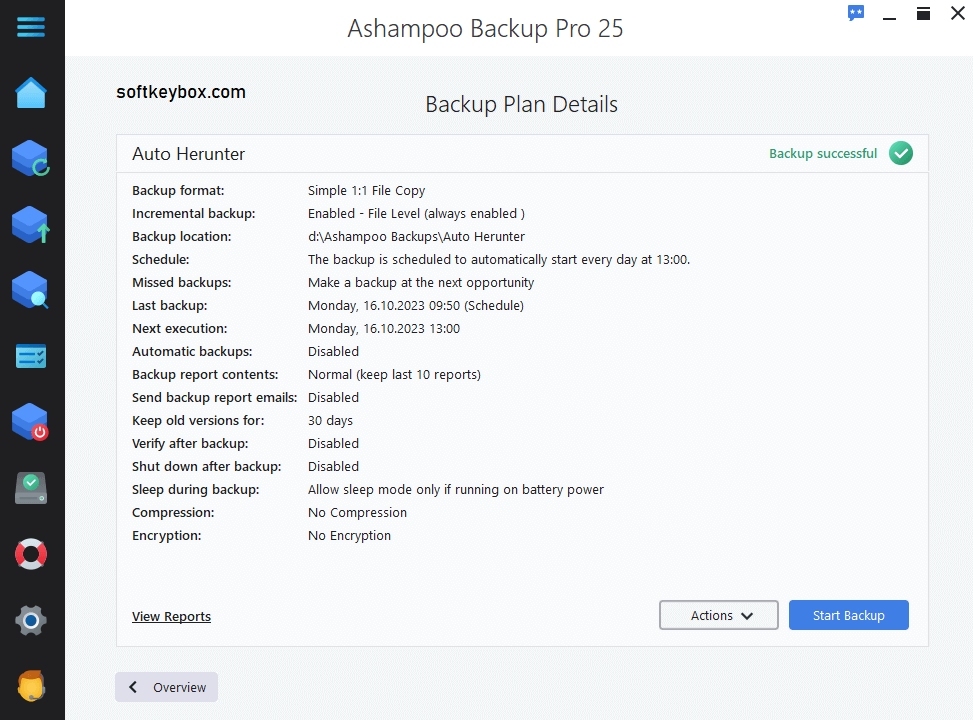 Ashampoo Backup Pro Crack 2024