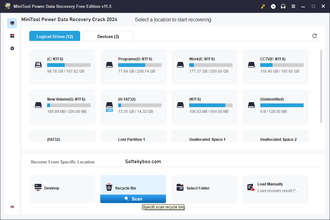 MiniTool Power Data Recovery Crack 2024