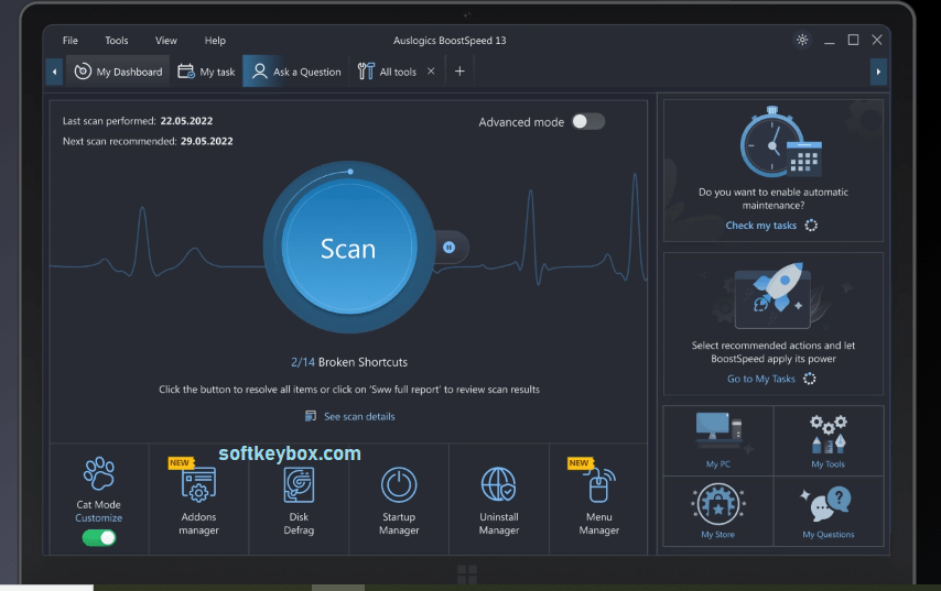 Auslogics BoostSpeed Crack 2024
